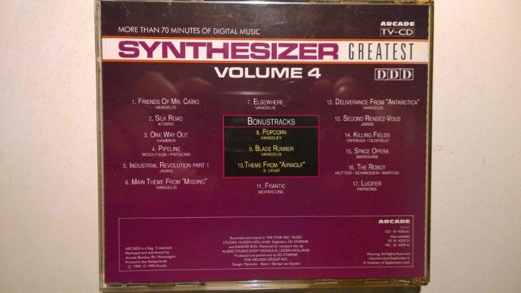 Synthesizer Greatest Volume 4, Cd's en Dvd's, Ophalen of Verzenden, Zo goed als nieuw