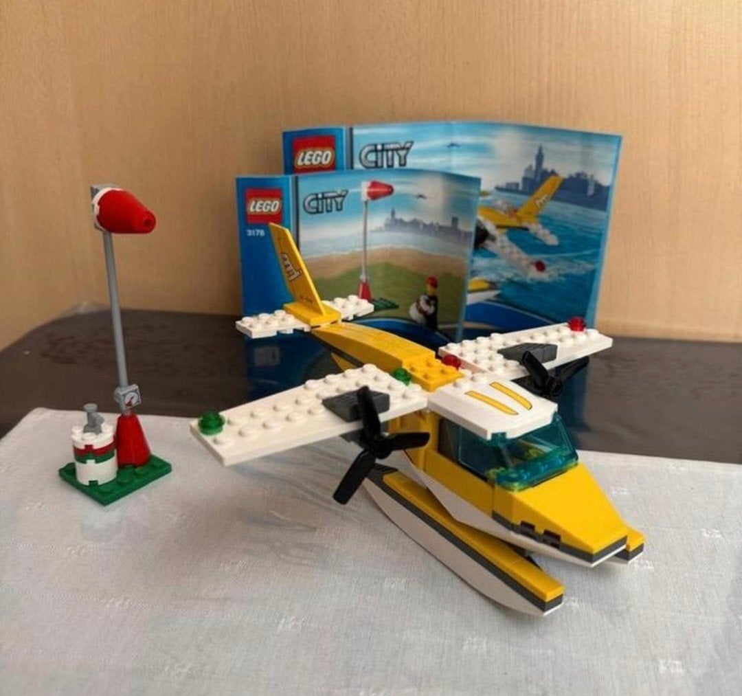 Lego City Watervliegtuig 3178 - Compleet met instructies, City, Lego, Compleet, Ophalen of Verzenden