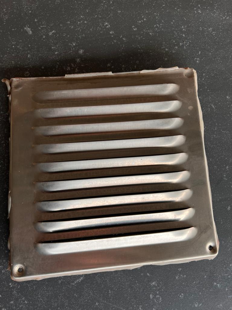 Origineel novy afzuigkap rooster, gemaakt van aluminium, Verzenden, Gebruikt, Afzuiger