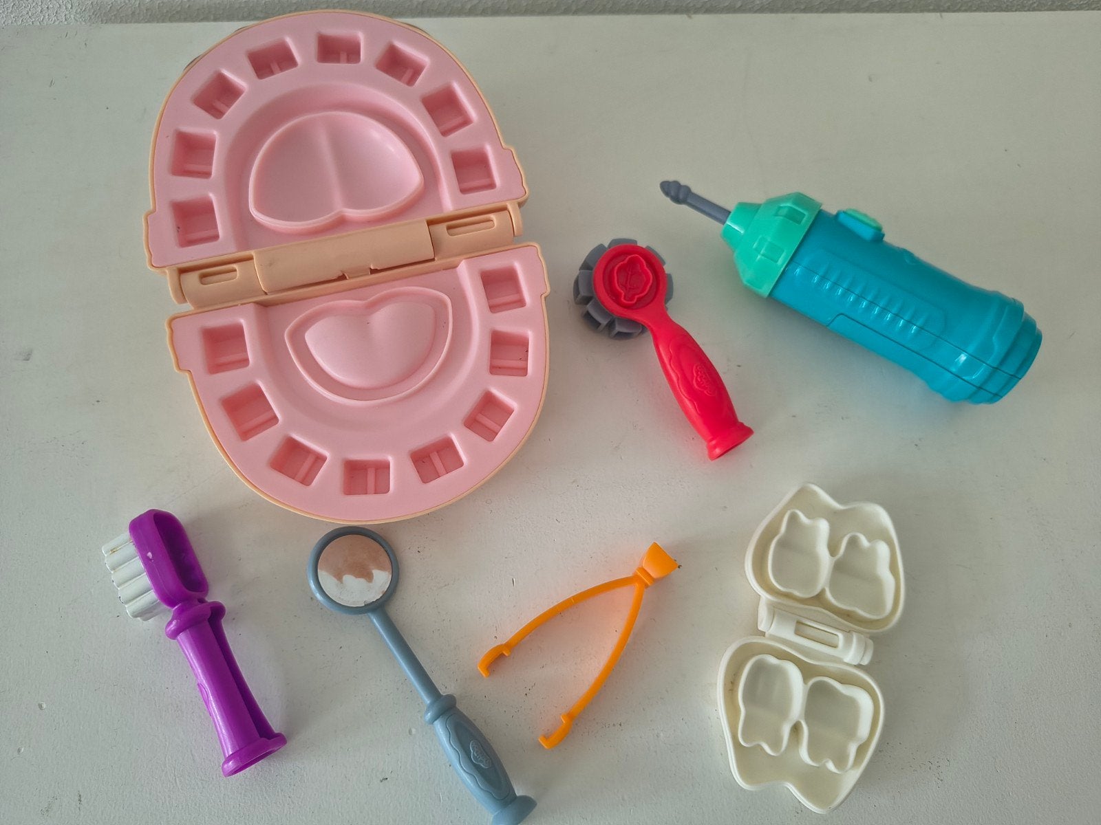 Play-Doh Tandarts Set (Zonder Klei), Ophalen, Gebruikt, Jongen of Meisje