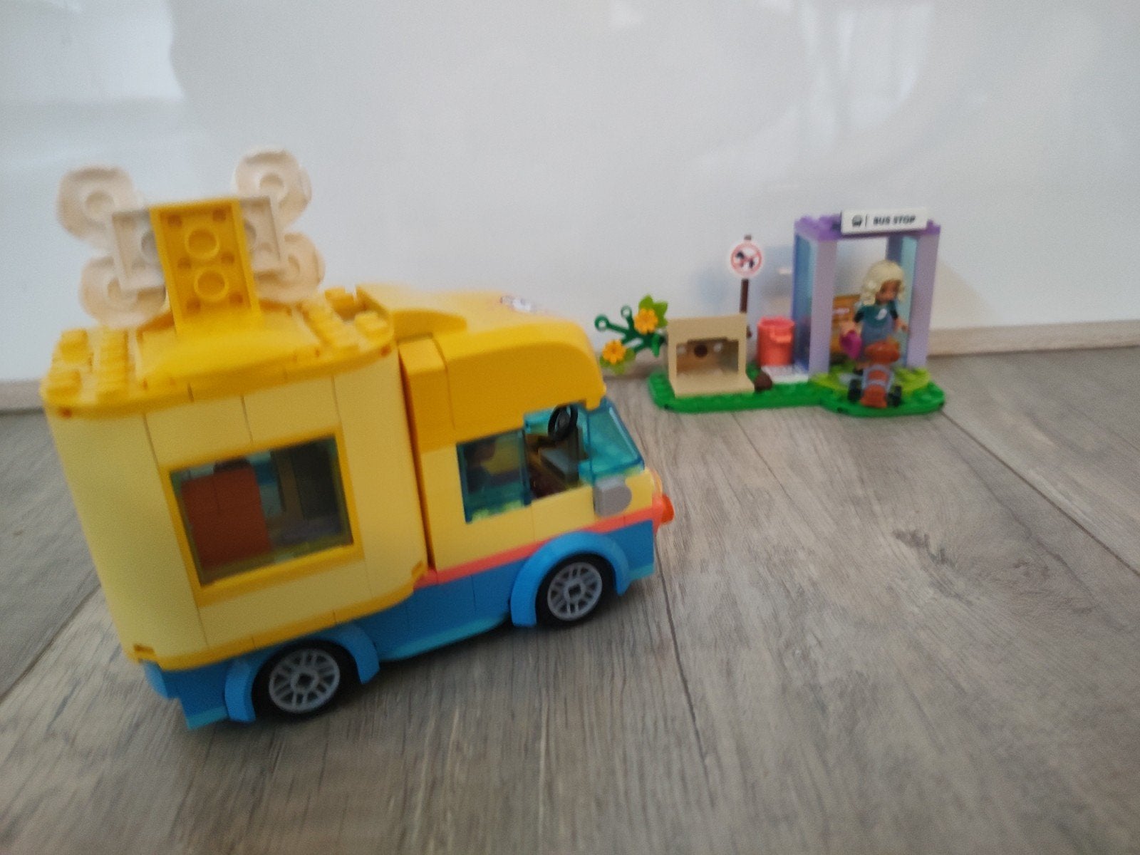 Lego Friends Huisdierenkliniek en Busstop Complete Set, Ophalen, Lego, Friends, Zo goed als nieuw