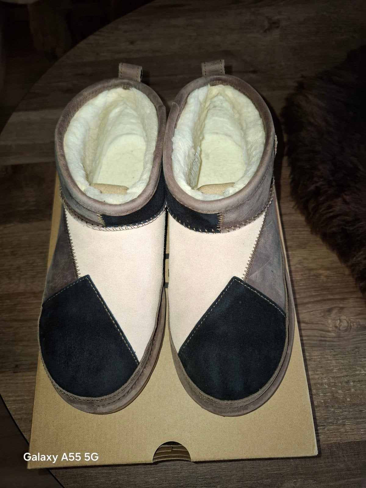 Ugg Classic Ultra Mini Reimagined Laarzen Maat 39, Bruin, Lage of Enkellaarzen, Ophalen of Verzenden, Zo goed als nieuw