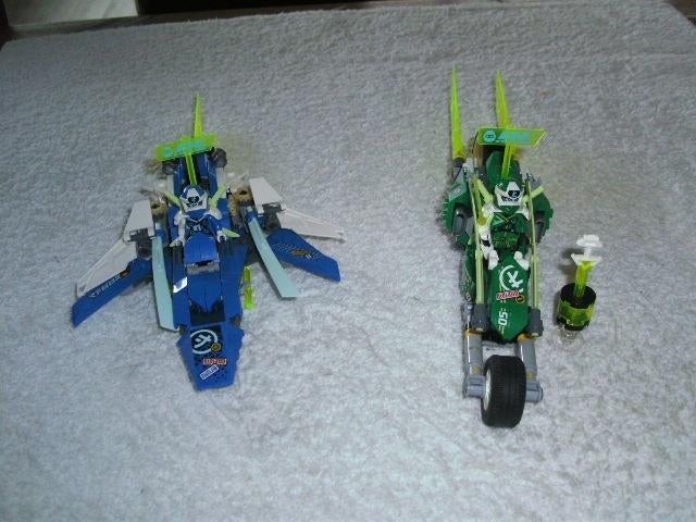 Lego Ninjago 71709 Jay and Lloyd's Velocy Racers, Lego, Inclusief minifiguren, Ophalen of Verzenden, Zo goed als nieuw
