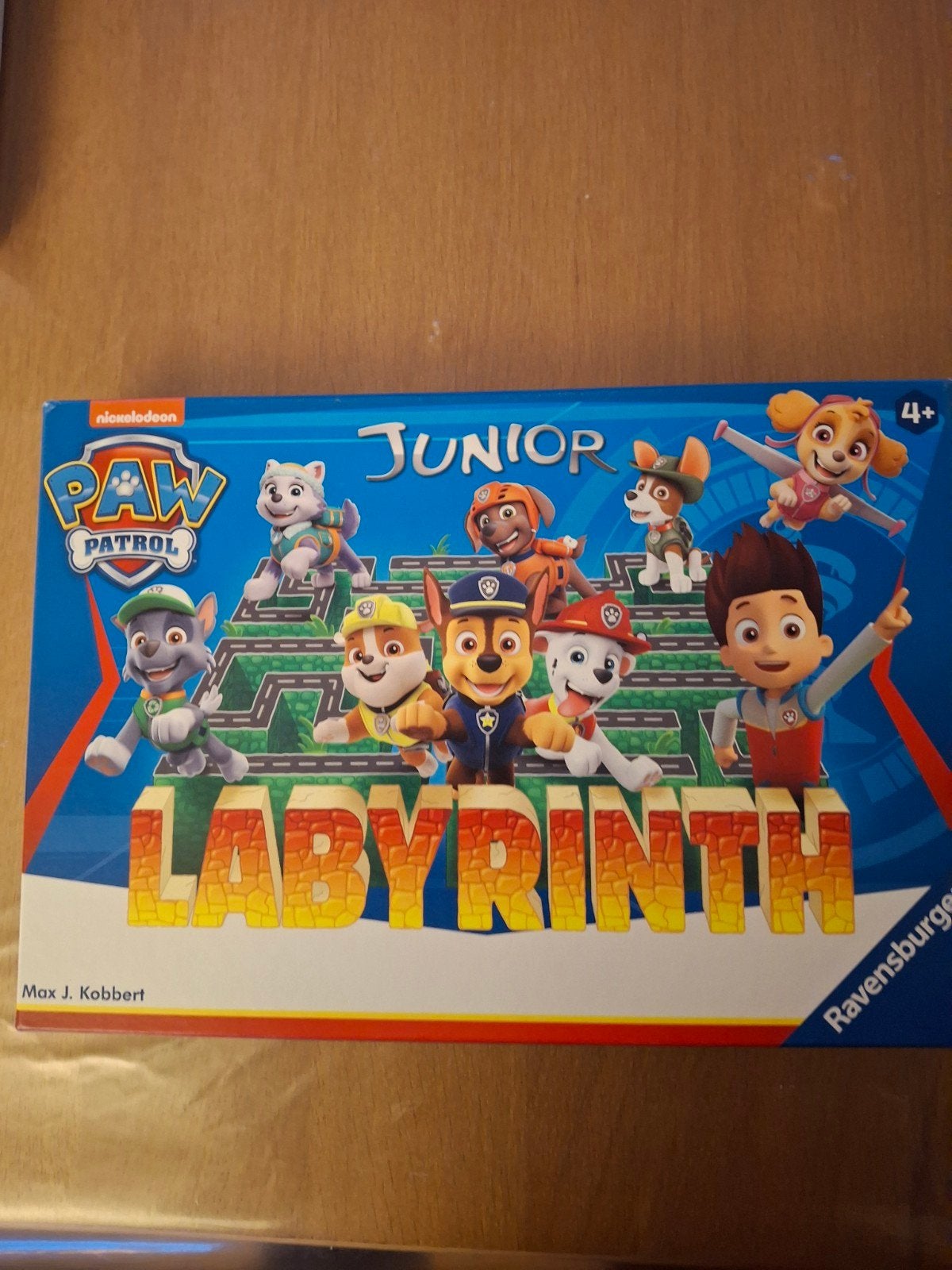 Paw Patrol Junior Labyrinth bordspel Ravensburger, Drie of vier spelers, Ophalen of Verzenden, Zo goed als nieuw, Ravensburger
