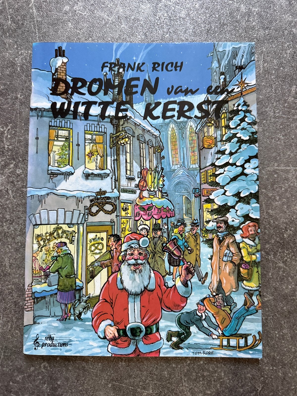 Frank Rich Dromen van een witte kerst (bladmuziek), Wereldmuziek, Ophalen of Verzenden, Zo goed als nieuw, Thema