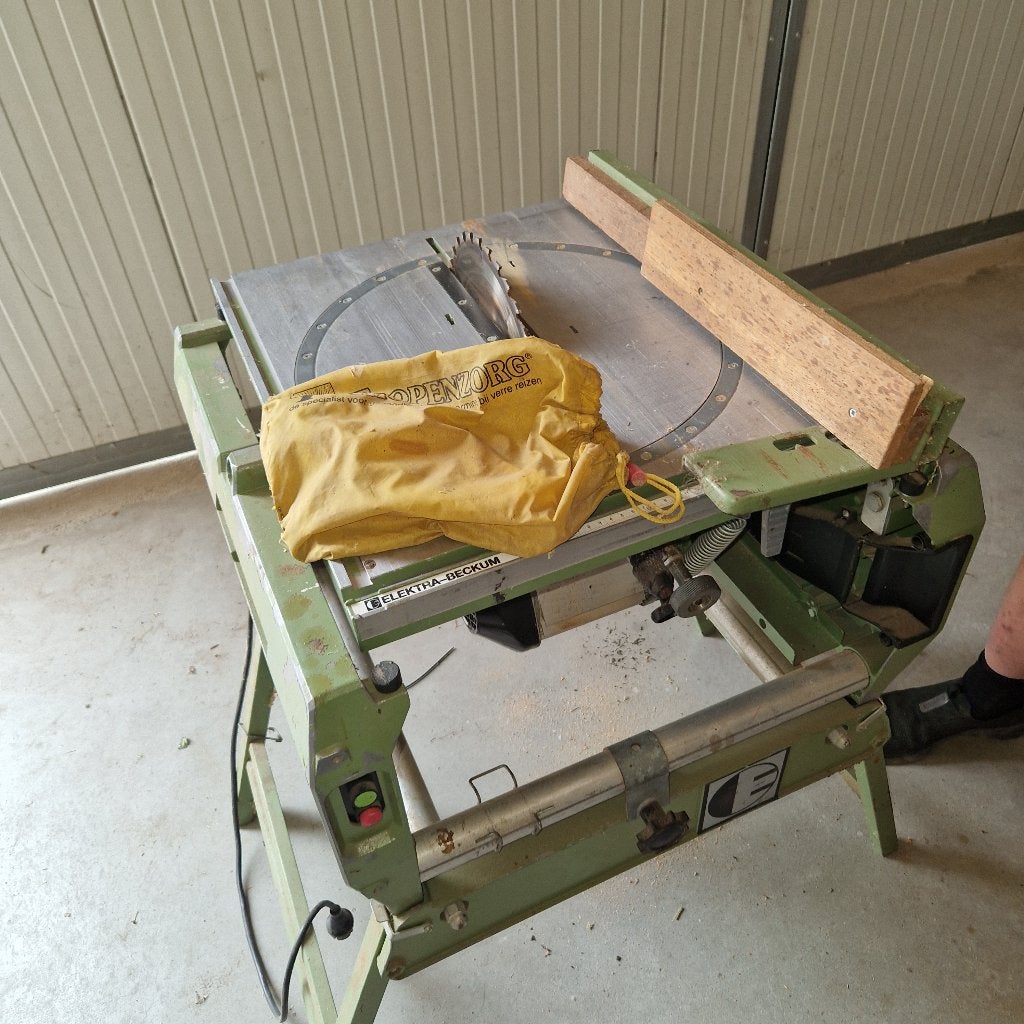 Elektra beckum.  Zaagtafel. Zaag., Ophalen, Gebruikt, Cirkelzaag, 30 tot 70 mm