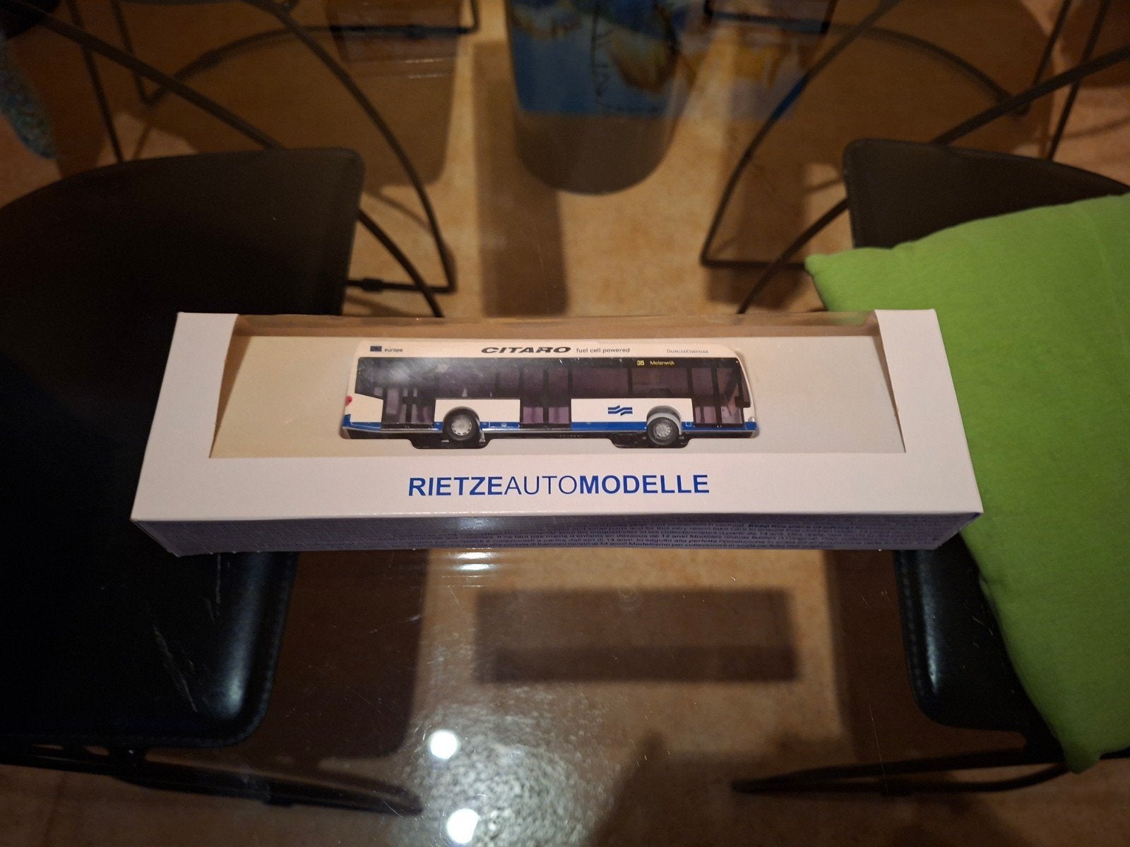 Rietze GVB citaro fuel cell modelbus, Ophalen of Verzenden, Bus of Vrachtwagen, Rietze