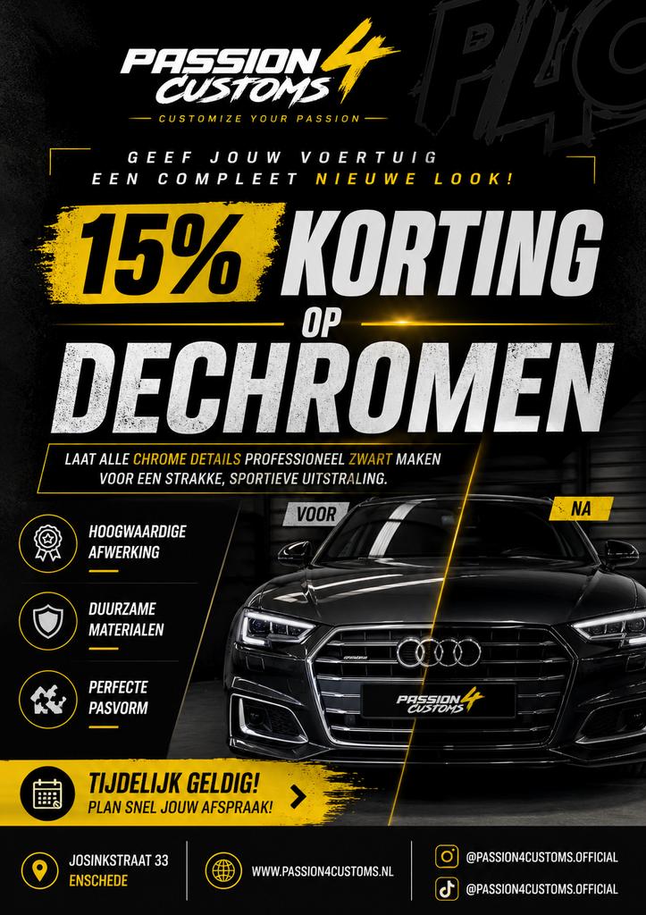 15% Korting op Dechromen: Geef je auto een nieuwe look!, Ophalen