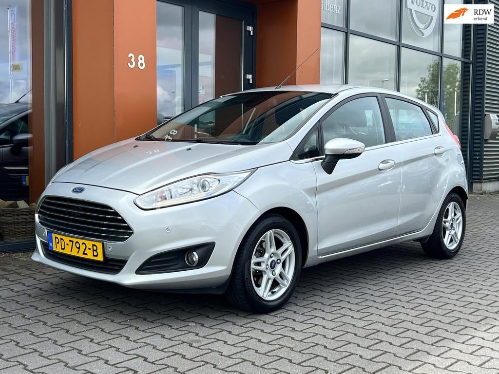 Ford Fiesta 1.0 ecoB automaat|Navi|Stoelverw.|Cruise|Clima, Euro 5, 101 pk, Bedrijf, Automatische klimaatregeling