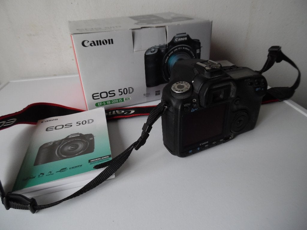 Canon 50D body, Audio, Tv en Foto, Fotocamera's Digitaal, Gebruikt, Spiegelreflex, Canon, Draagriem