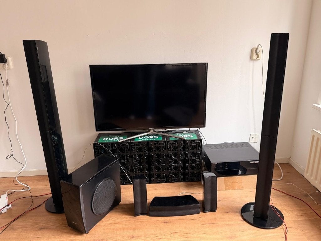 Samsung Digital Sound Speaker System, Gebruikt, Inclusief kabels, Surroundset, Minder dan 60 watt