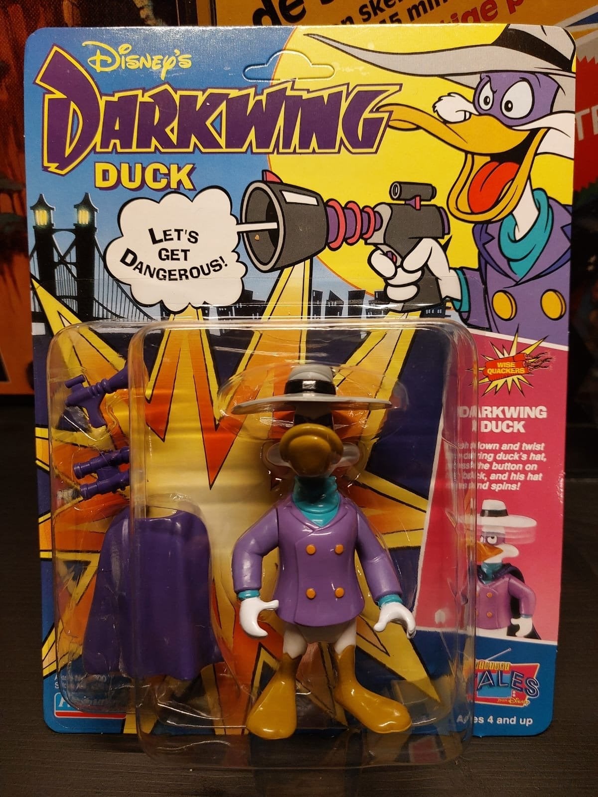 Darkwing Duck MOC - playmates - TMNT, Verzamelen, Poppetjes en Figuurtjes, Ophalen of Verzenden, Nieuw