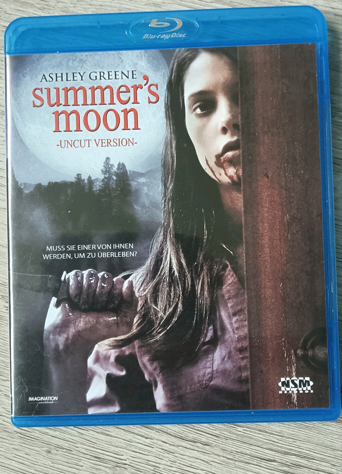 Horror Summer's moon bluray Import, Cd's en Dvd's, Ophalen of Verzenden, Zo goed als nieuw, Horror