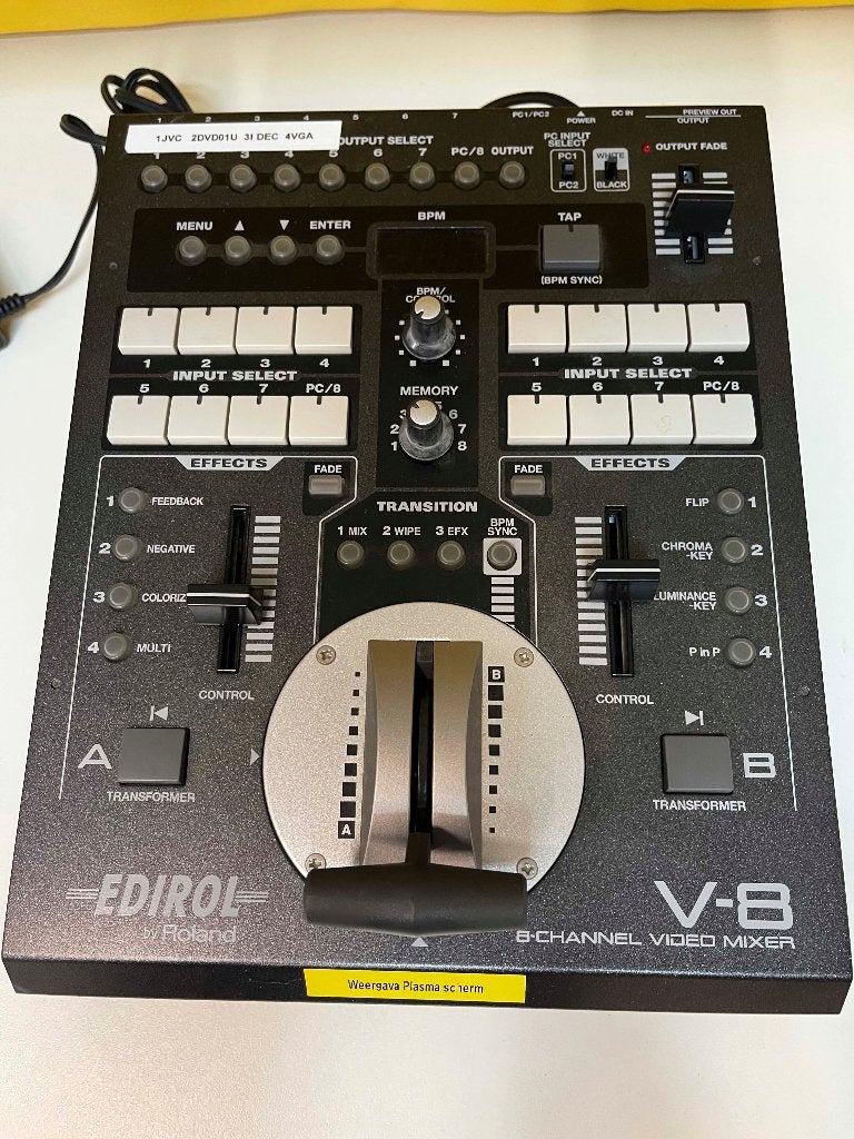 Edirol V-8 8-CHANNEL VIDEO MIXER (werk perfect), Overige merken, N, N, Overige typen