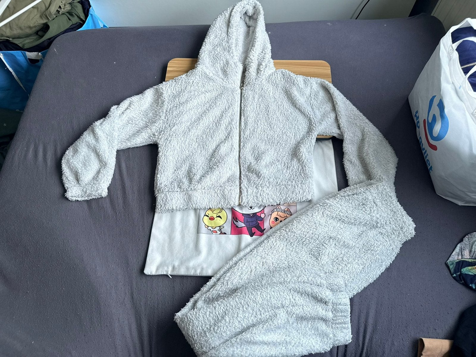 Hunkemoller huispak set maat xs, Kleding | Dames, Ophalen of Verzenden, Zo goed als nieuw, Maat 34 (XS) of kleiner