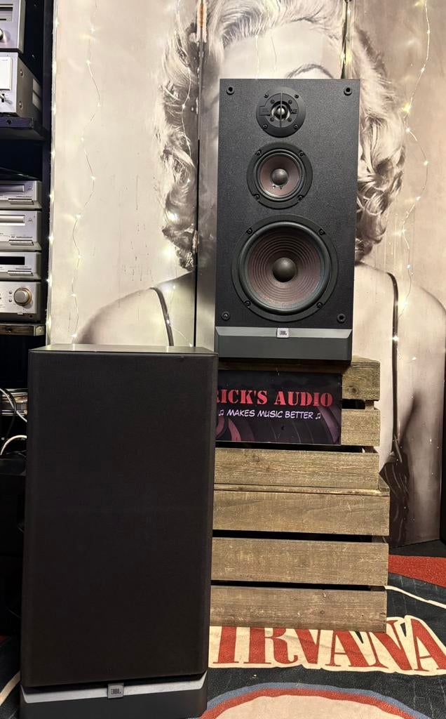 JBL XE-3 | 8 Ω | 3-weg basreflex | GARANTIE, Audio, Tv en Foto, Luidsprekers, Zo goed als nieuw, Front, Rear of Stereo speakers