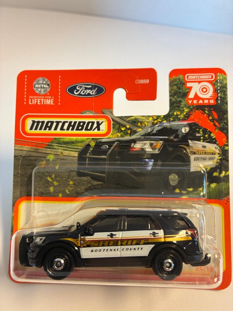 89753: Ford Interceptor Utility - 2016 - Matchbox, Nieuw, Ophalen of Verzenden, Gondel 1, 1186MJ Amstelveen, Service.nl@mattel.com