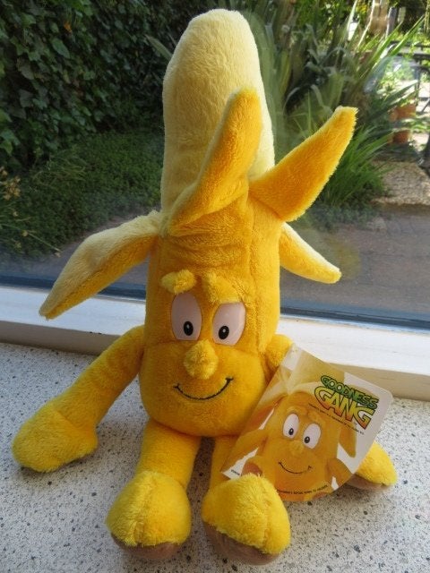 Banaan merk TCC Global Goodness Gang meet ca 38 cm, Kinderen en Baby's, Lidl, Geel, Overige typen, Ophalen of Verzenden