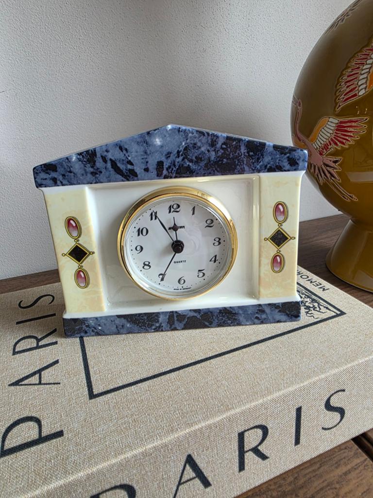 Villeroy & Boch Palais vintage art deco klok, Antiek en Kunst, Ophalen of Verzenden