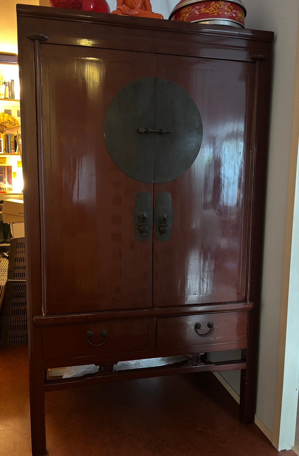 Chinese kast, Ophalen, Gebruikt