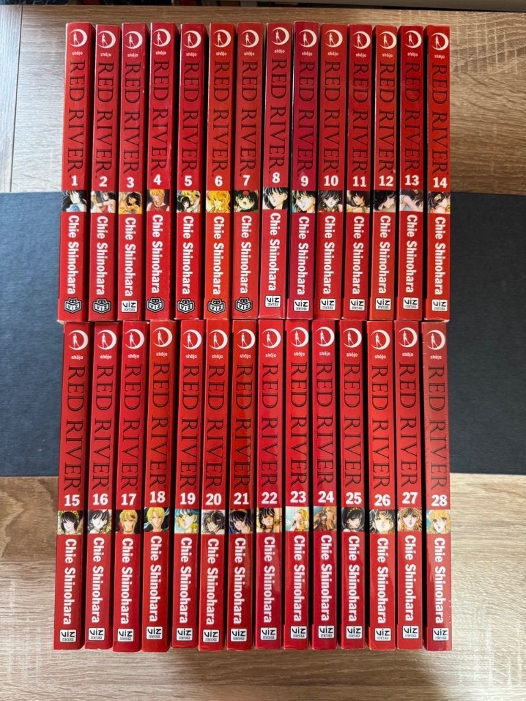 Red River manga compleet, Boeken, Complete serie of reeks, Ophalen of Verzenden, Gelezen, Japan (Manga)
