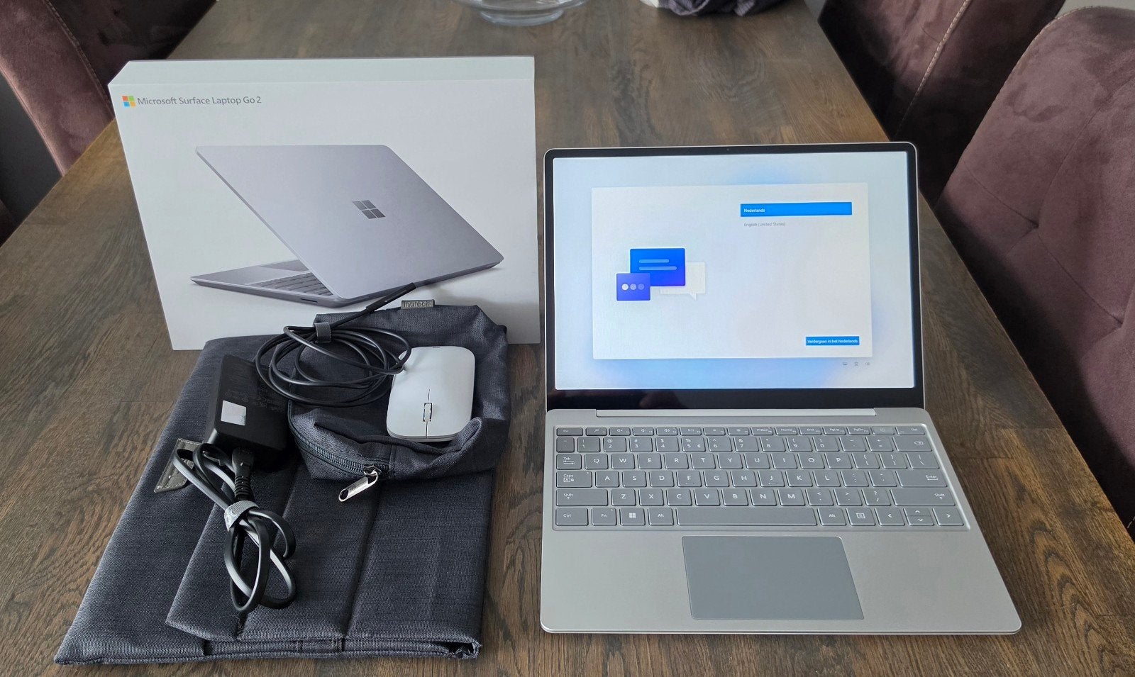 Surfers  laptop  Go 2, Computers en Software, Windows Laptops, Ophalen, 2 tot 3 Ghz, Qwerty, 8 GB
