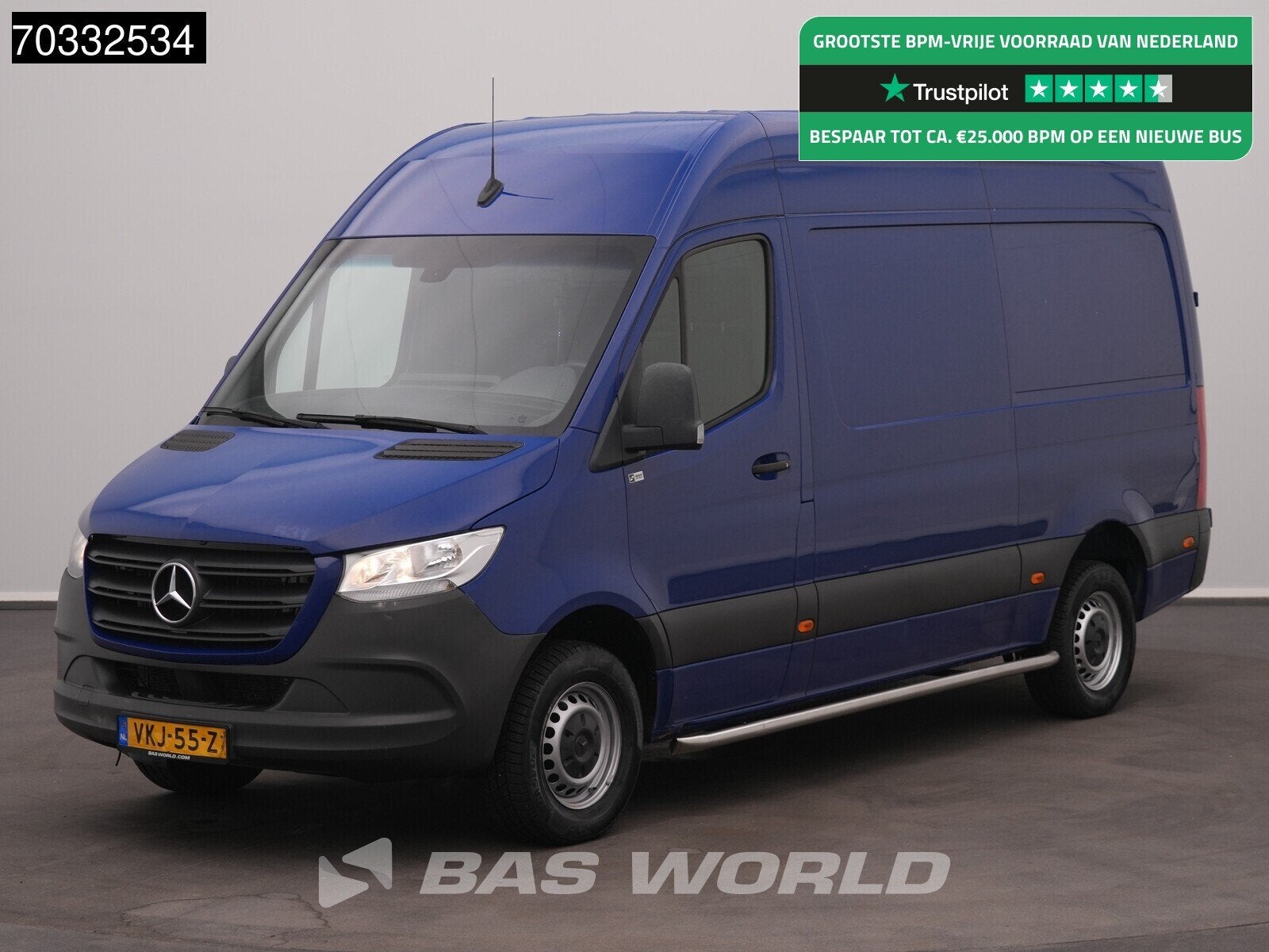 Mercedes Sprinter 315 CDI Automaat L2H2 Airco Cruise Camera, Automaat, Stof, Gebruikt, Euro 6