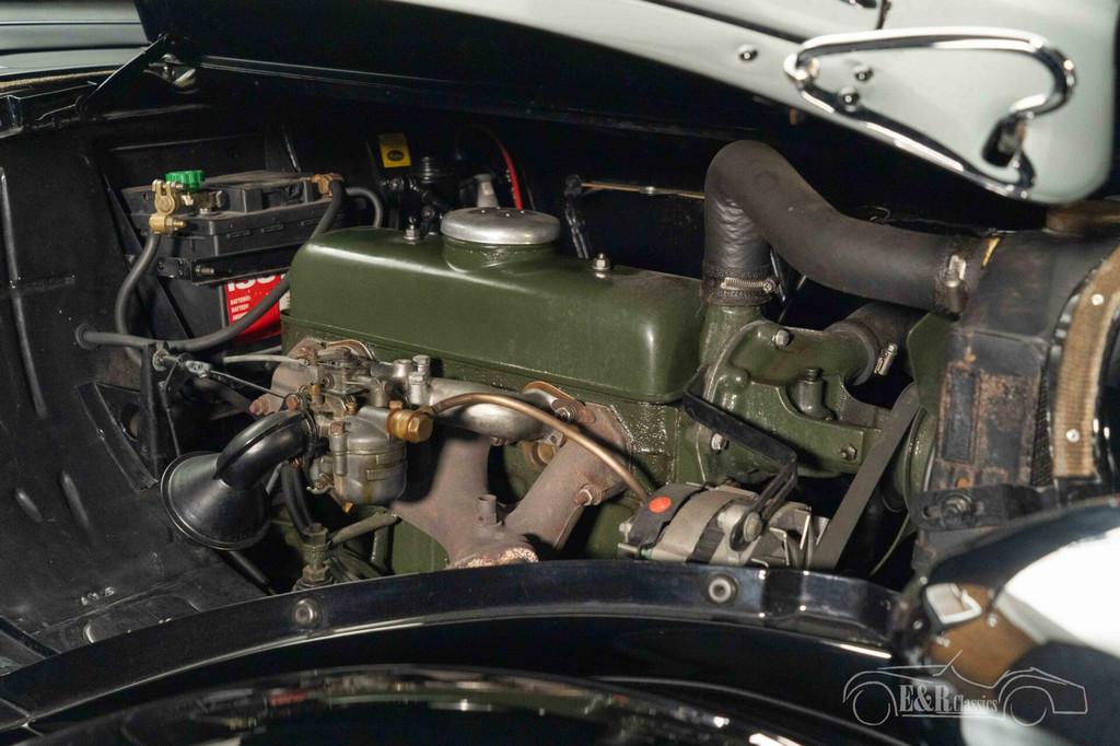 Citroën Traction 7C Cabriolet | 1 van 450 gebouwd | 1937, Auto's, Voorwielaandrijving, 35 pk, Zwart, Leder