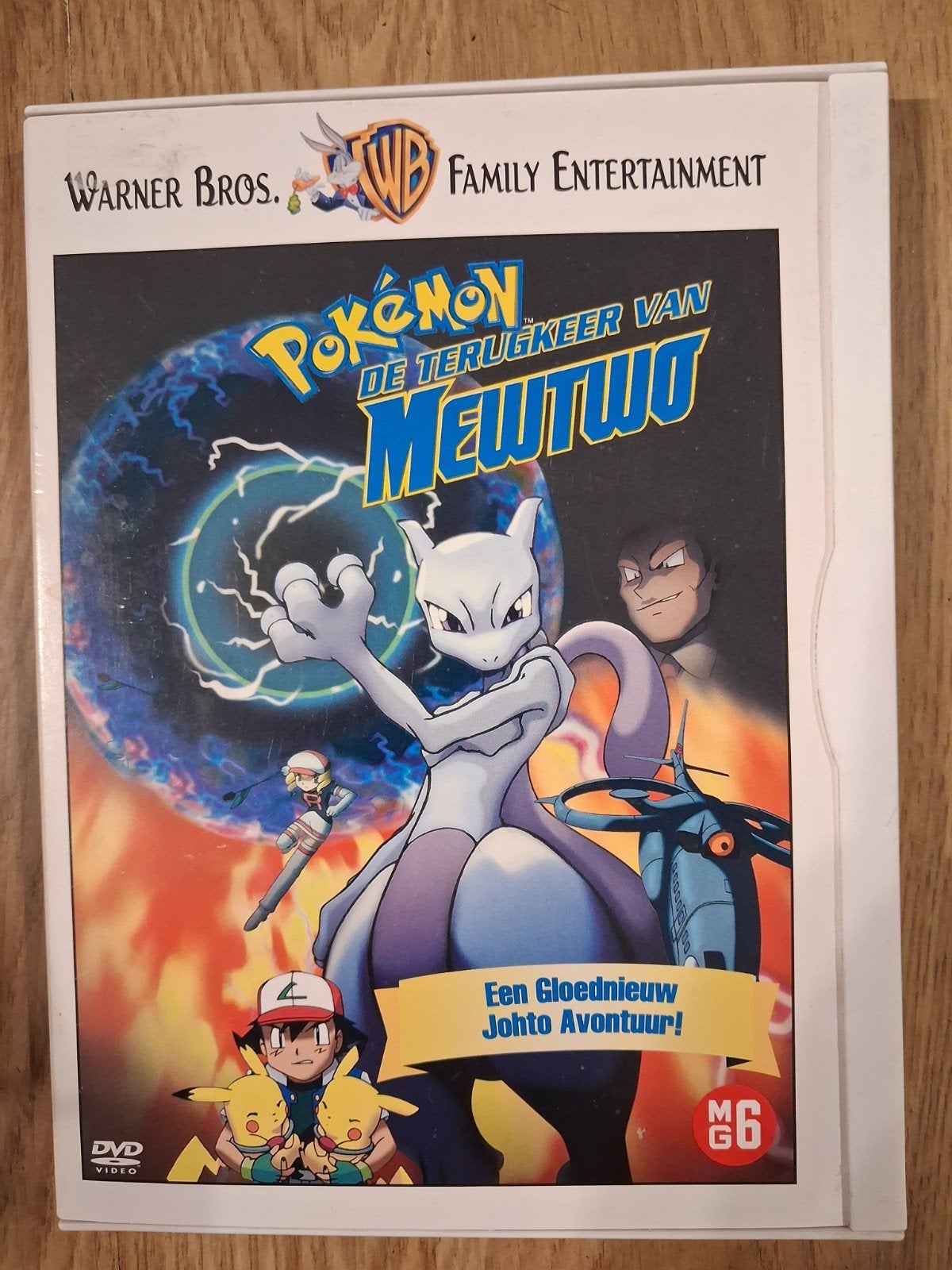 Pokémon: De Terugkeer van Mewtwo . (Dvd), Vanaf 6 jaar, Ophalen of Verzenden, Gebruikt