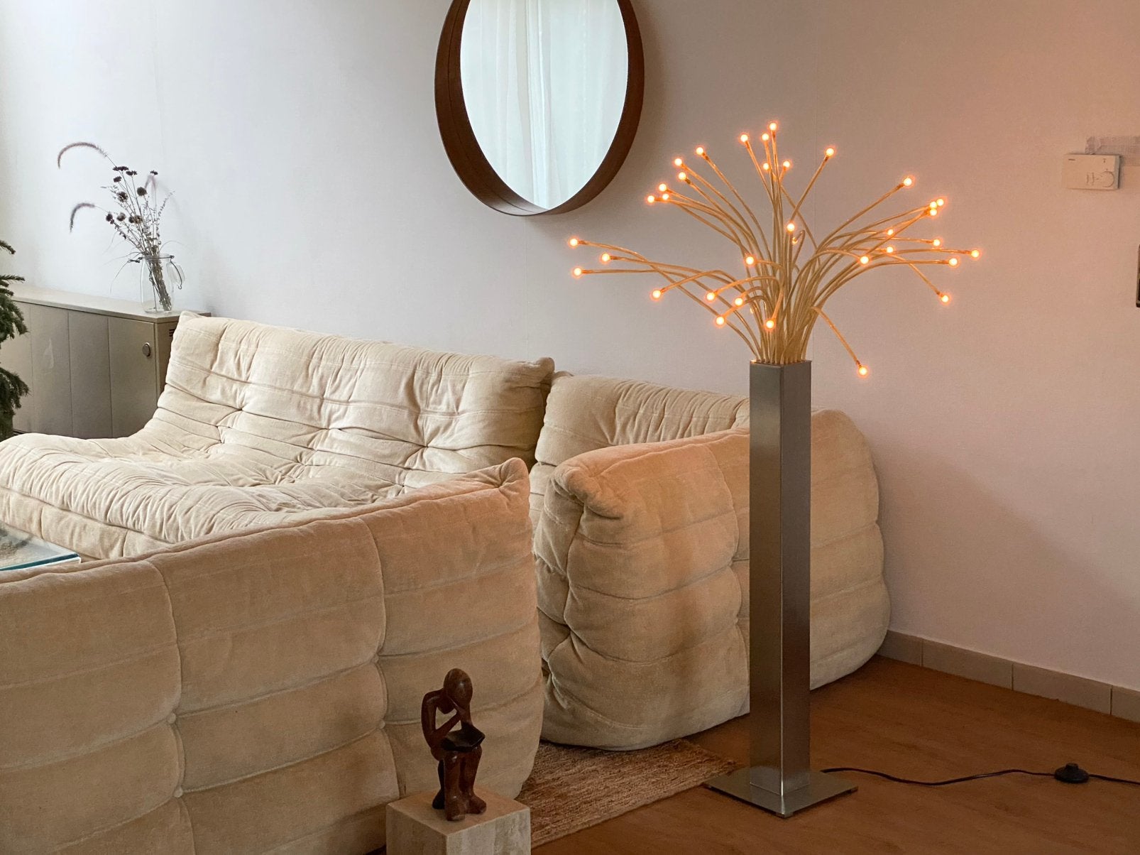 Vintage Stranne vloerlamp 1990s, Ophalen, Metaal