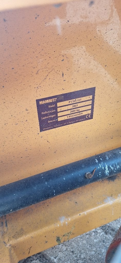 Pompwagen, Ophalen, Gebruikt, 100 cm of meer, 60 cm of meer