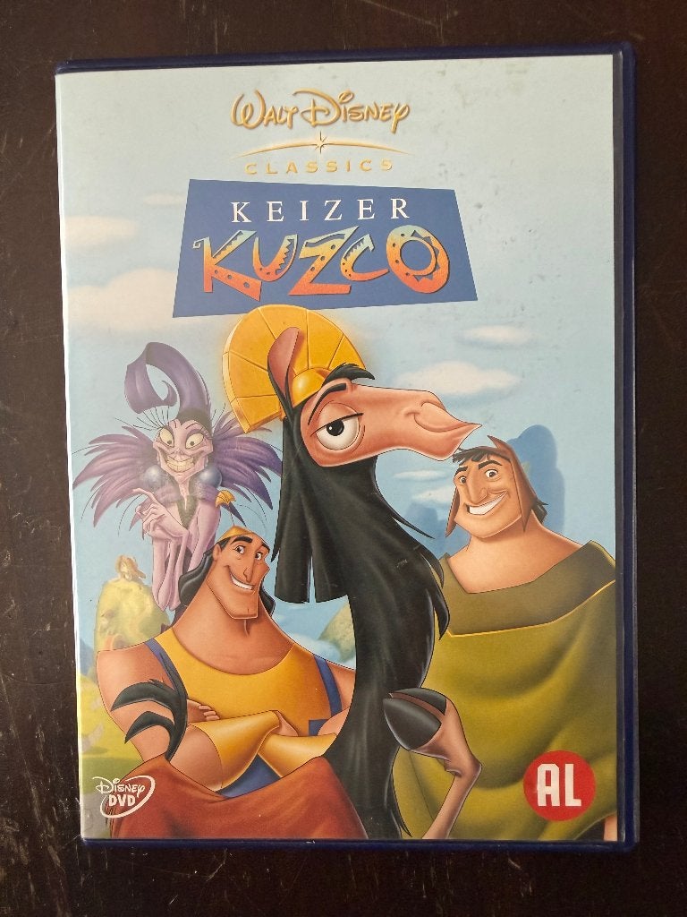 Walt Disney Keizer Kuzco DVD, Cd's en Dvd's, Europees, Tekenfilm, Alle leeftijden, Nederlands