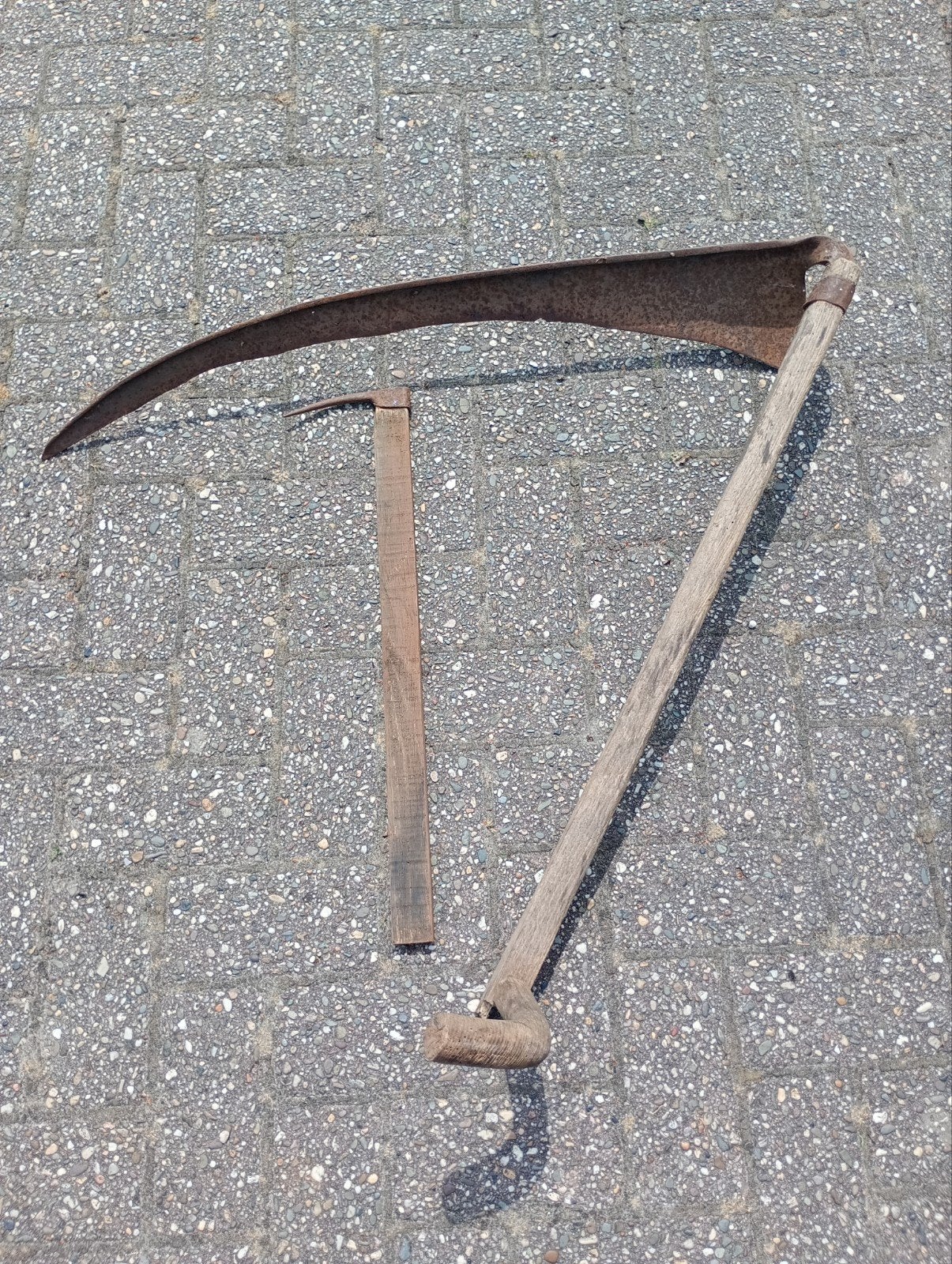 Zicht en welhaak., Ophalen