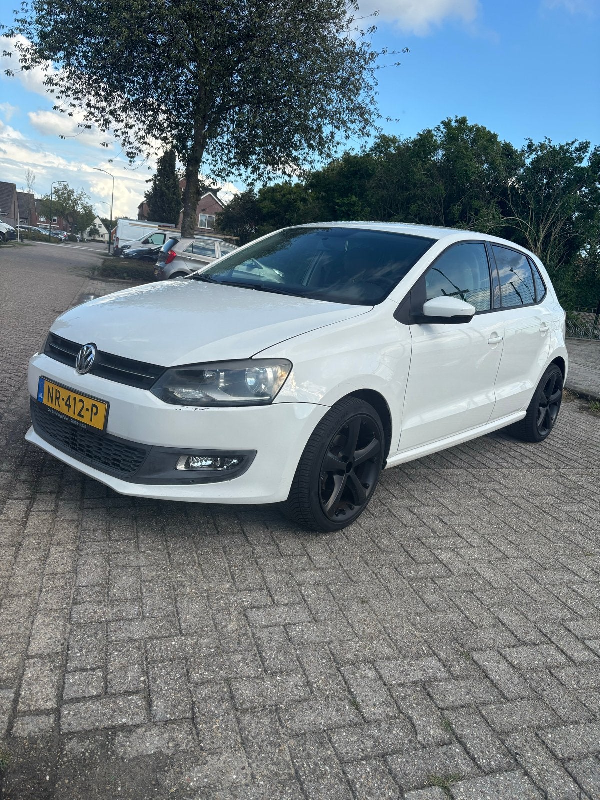 Volkswagen Polo 1.4 16V FSI 63KW 2009 Wit, Voorwielaandrijving, 970 kg, Stof, 40 €/maand