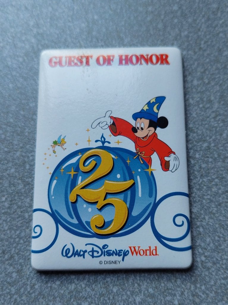 Walt Disney World 25th Anniversary Guest of Honor batch, Ophalen of Verzenden, Mickey Mouse, Nieuw, Papier, Kaart of Schrift