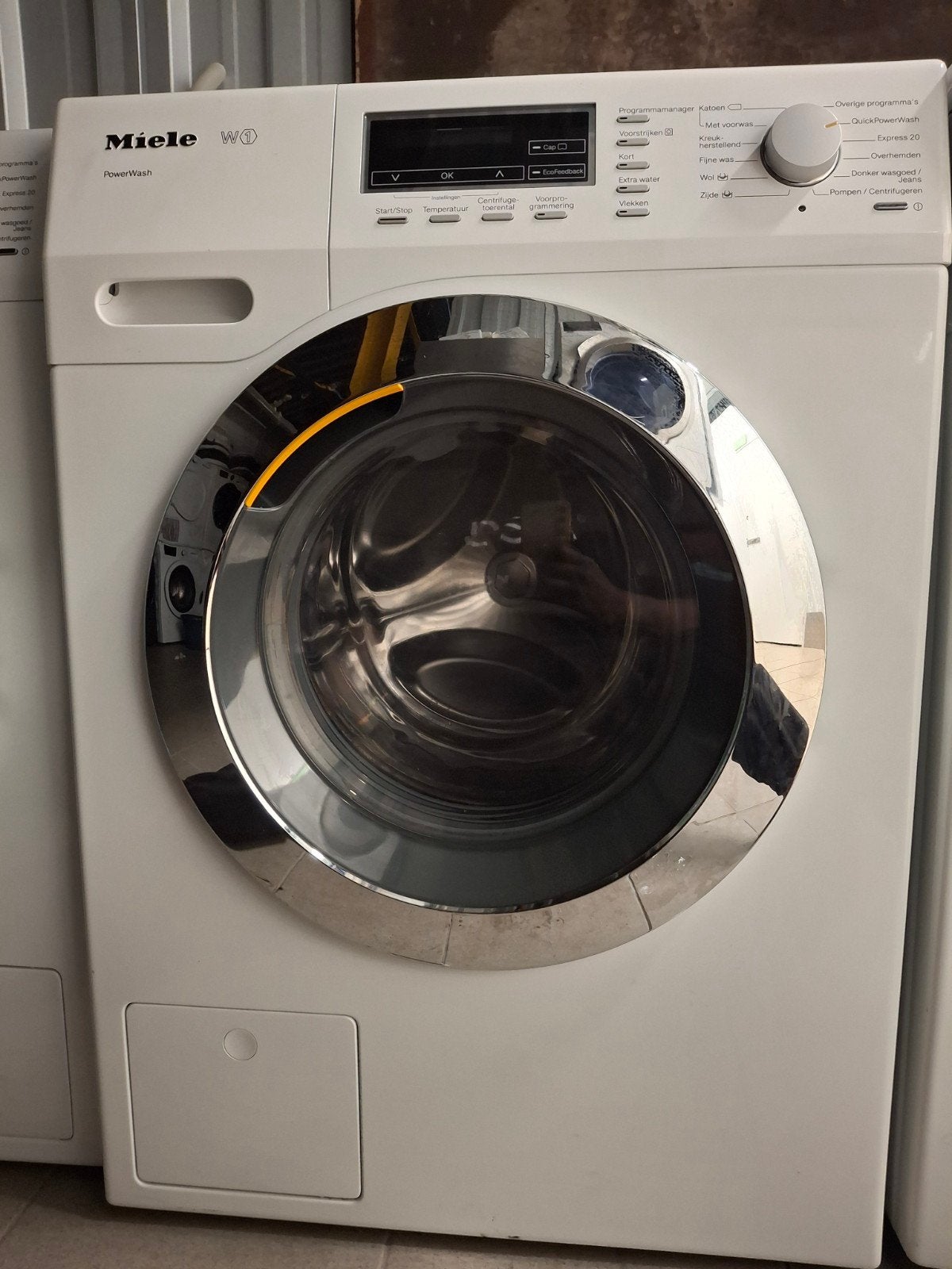 Miele W1 Powerwash, Witgoed en Apparatuur, 8 tot 10 kg, Ophalen of Verzenden, 1600 toeren of meer, 85 tot 90 cm