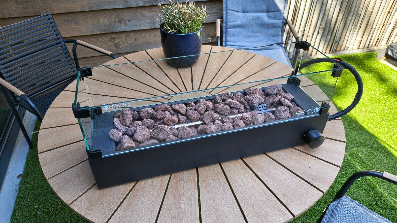Cosi Vuurtafelbrander - Zo goed als nieuw, Tuin en Terras, Vuurkorven, Ophalen, Zo goed als nieuw, Vuurkorf