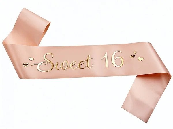 Sjerp Sweet 16 rose houd, Versiering, Verjaardag, Nieuw, Ophalen of Verzenden