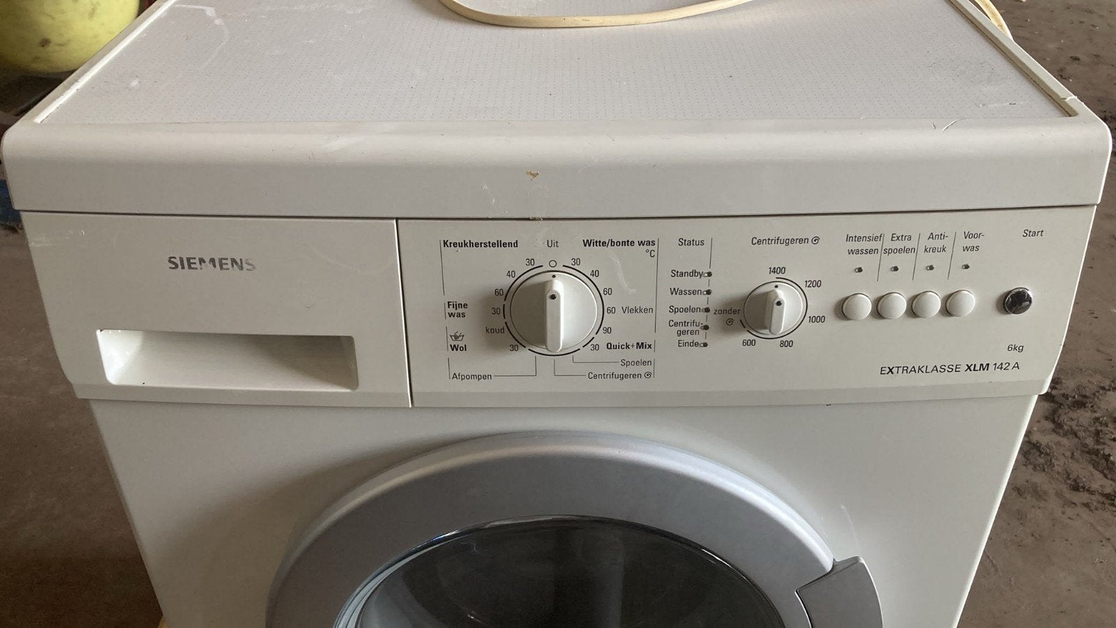 Siemens wasmachine, Witgoed en Apparatuur, Ophalen, Gebruikt, 1200 tot 1600 toeren, 85 tot 90 cm