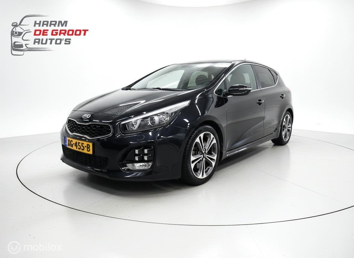 Kia cee'd 1.0 T-GDi GT-Line/Camera/Clima/Cruise/2e Eigenaar, Auto's, Voorwielaandrijving, Stof, Gebruikt, Zwart