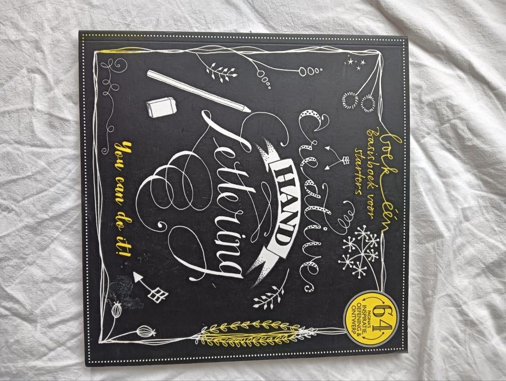 Creative Hand Lettering: Basisboek voor starters, Ophalen of Verzenden, Zo goed als nieuw, Tekenen en Schilderen, Geschikt voor kinderen