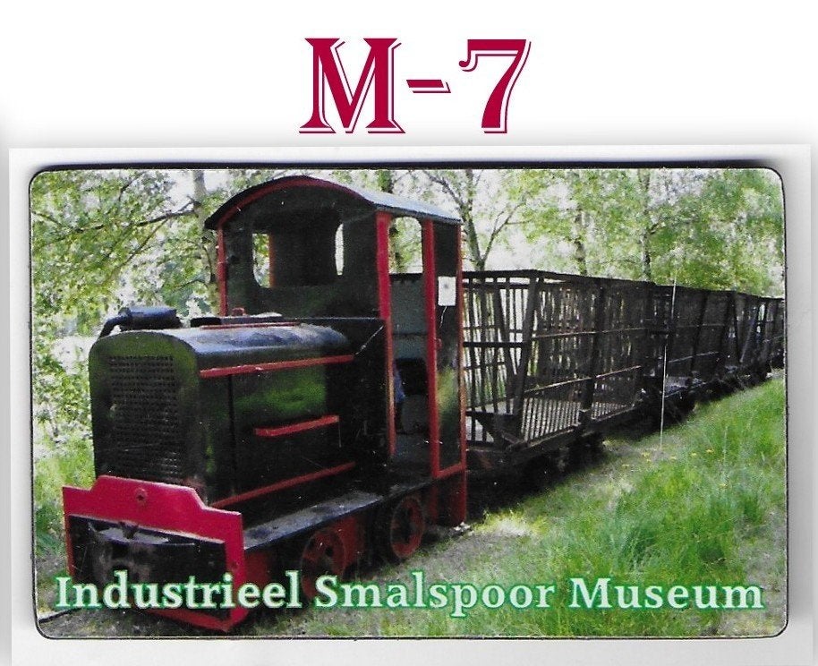 M7 Koelkastmagneetje Smalspoor Museum Amsterdamscheveld, Ophalen of Verzenden, Zo goed als nieuw