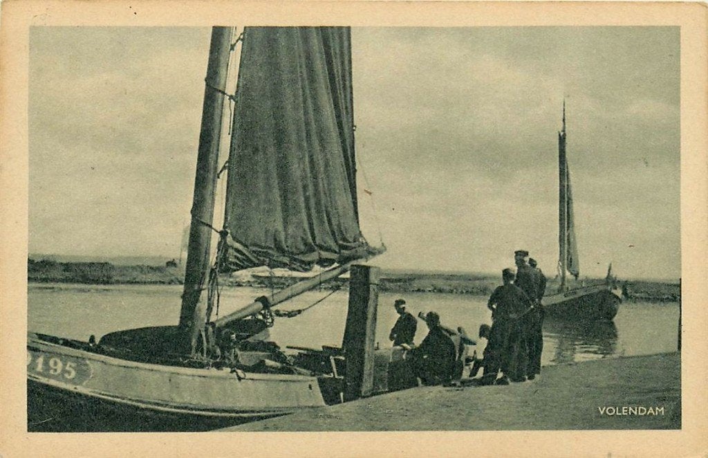 379-191-035 Volendam, Ophalen of Verzenden, Voor 1920, Noord-Holland