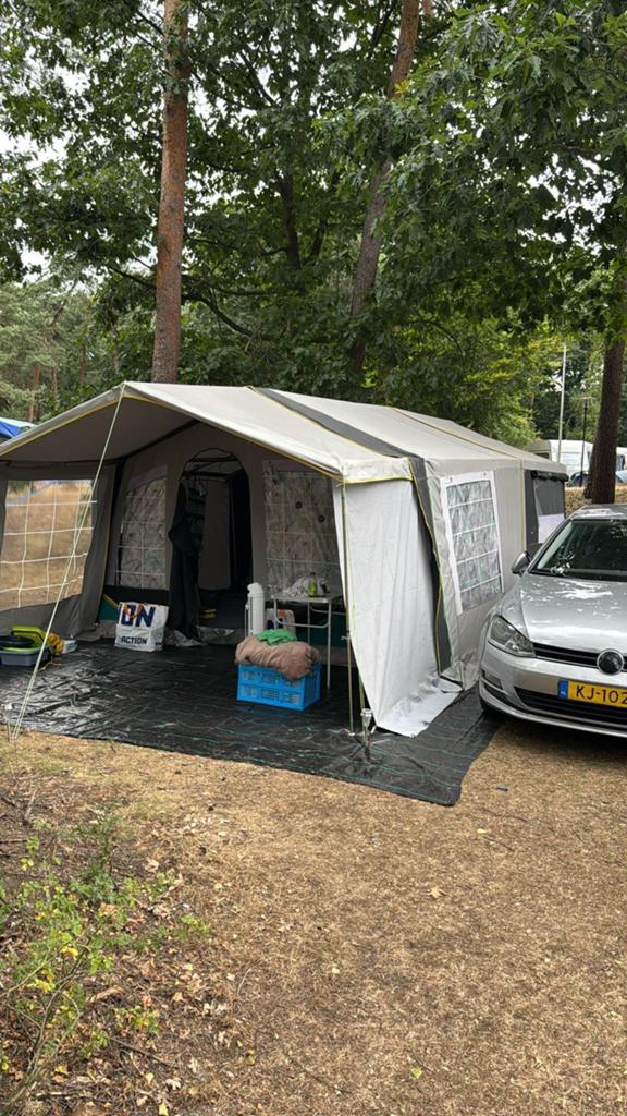 Jamet Louisiana Vouwwagen - Compleet en Ruim Familie Model, Ophalen, Aanwezig, Jamet, Grijs