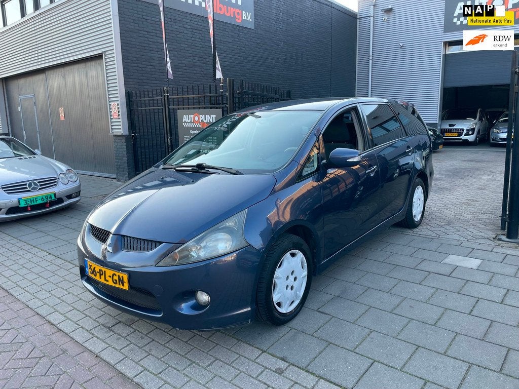 Mitsubishi Grandis 2.4-16V Invite 2e Eig! Trekhaak 7Persoons, Auto's, Mitsubishi, Bedrijf, Te koop, Grandis, ABS, Airbags, Airconditioning
