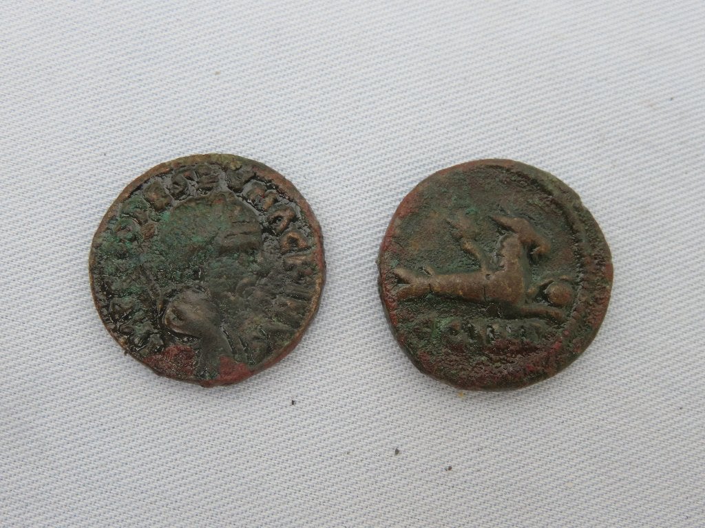 Romeinse munten Parium mysia - Turkije - ca. 1800 jaar oud, Ophalen of Verzenden, Overige landen, Losse munt