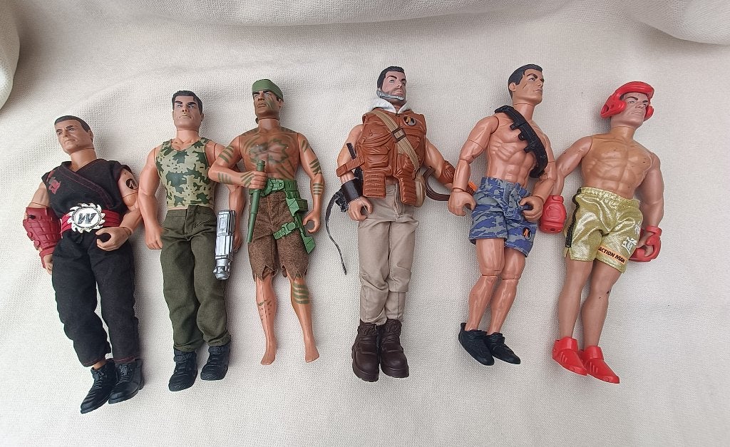 6x Hasbro Action Man figuren 1995-1999, Ophalen of Verzenden, Gebruikt