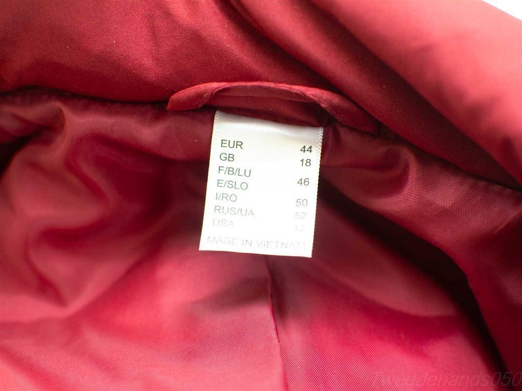dames winterjas 34305, Kleding | Dames, Jassen | Winter, Ophalen of Verzenden, Gedragen, Maat 42/44 (L), Rood