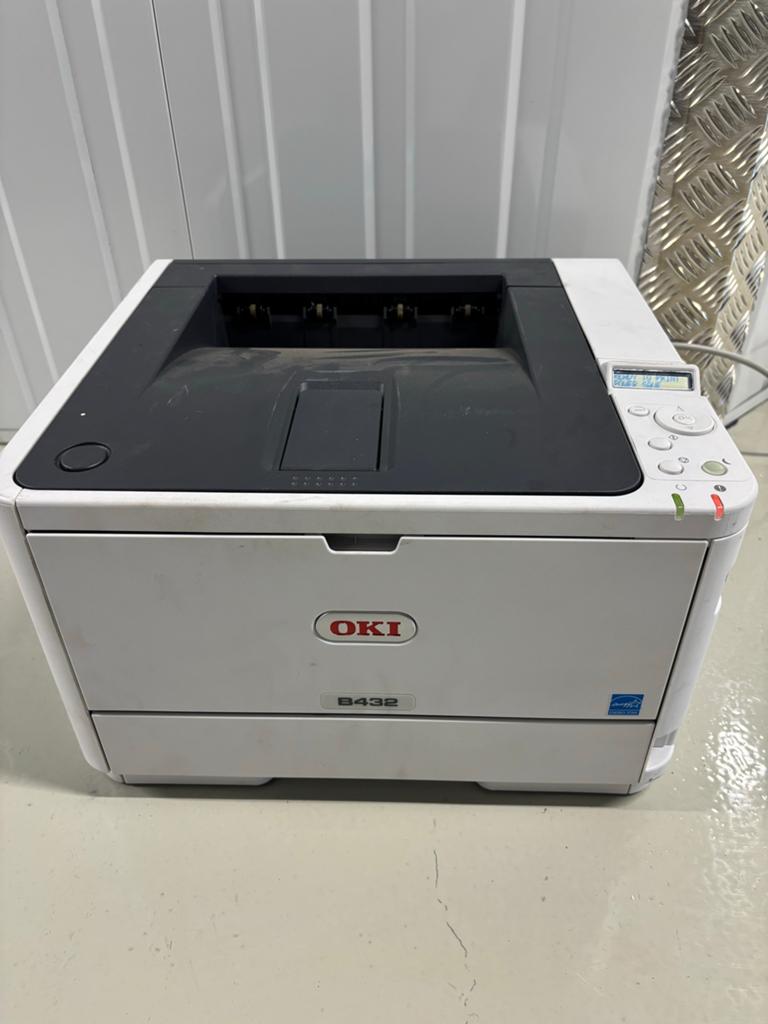 OKI B432dn laserprinter – zwart-wit/netwerk - werkt, Computers en Software, Printers, Gebruikt, Zwart-en-wit printen, Printer