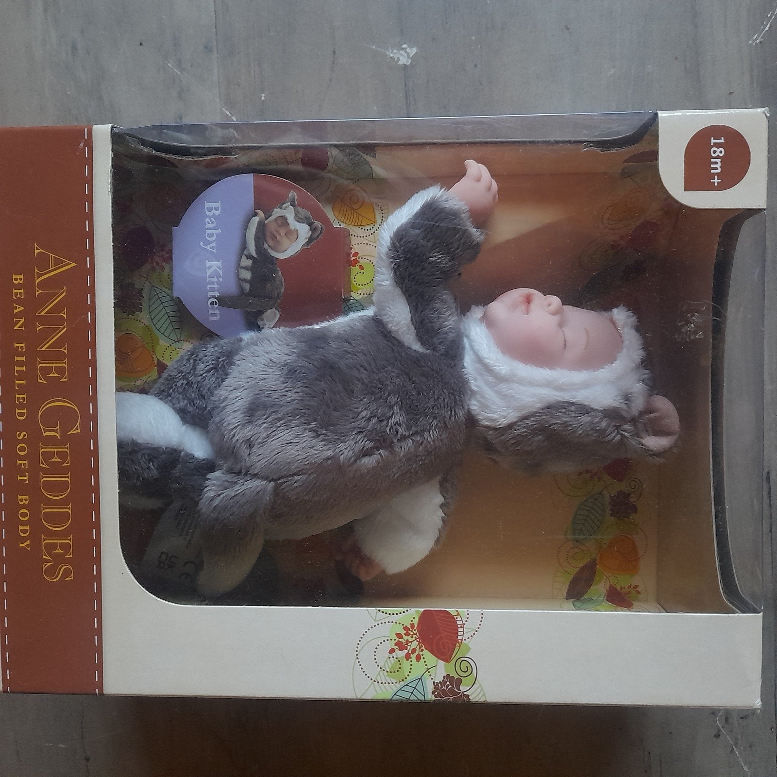 Anne Geddes Babypop - Baby Kitten (Nieuw in doos), Kinderen en Baby's, Ophalen of Verzenden, Nieuw, Babypop